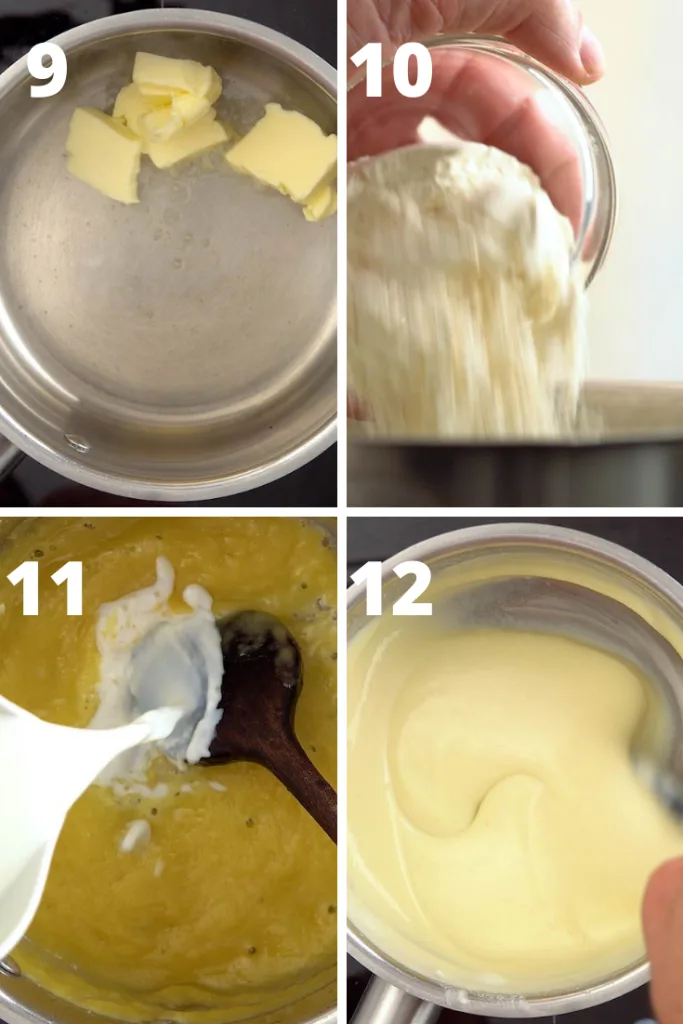 step by step instructions to make potato soup