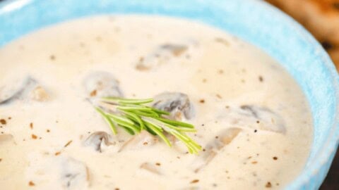 Cream of mushroom soup recipe