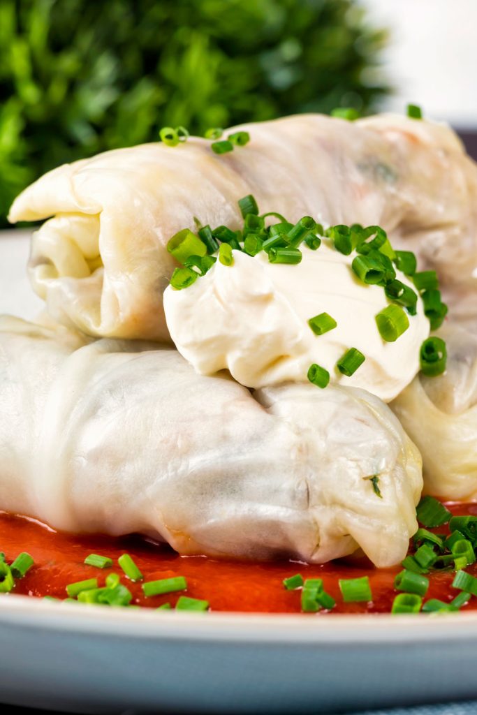 Italian Vegetarian Cabbage Rolls Recipe