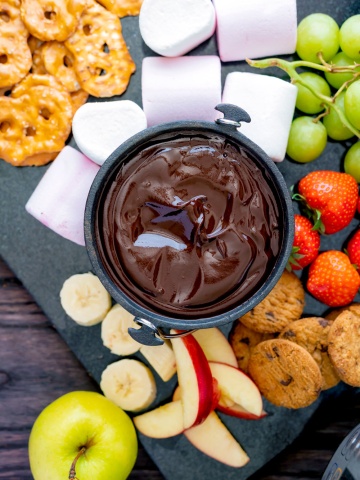 chocolate fondue