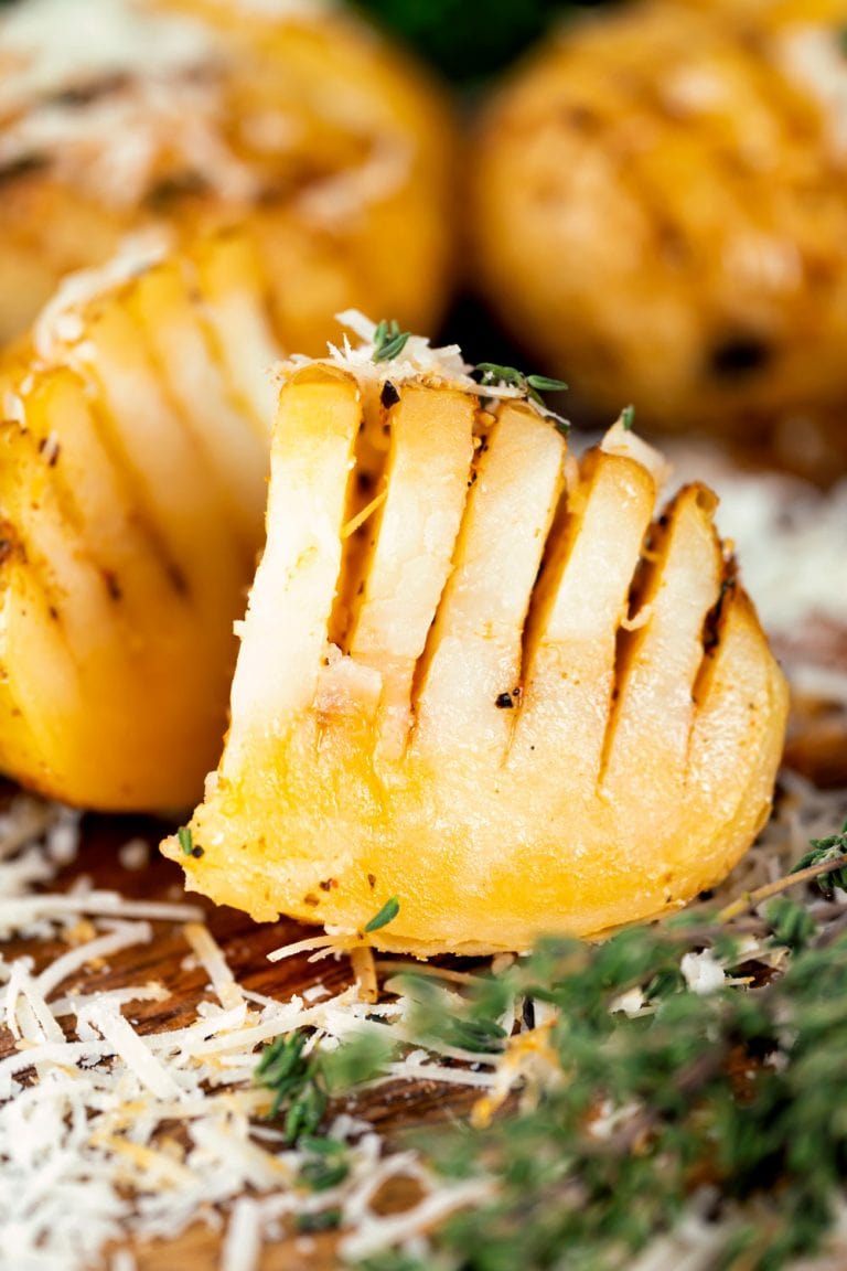Hasselback Potatoes The Belly Rules The Mind