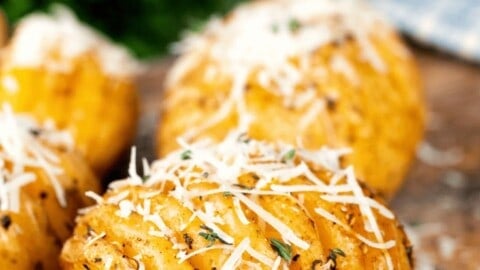 hasselback potatoes recipe