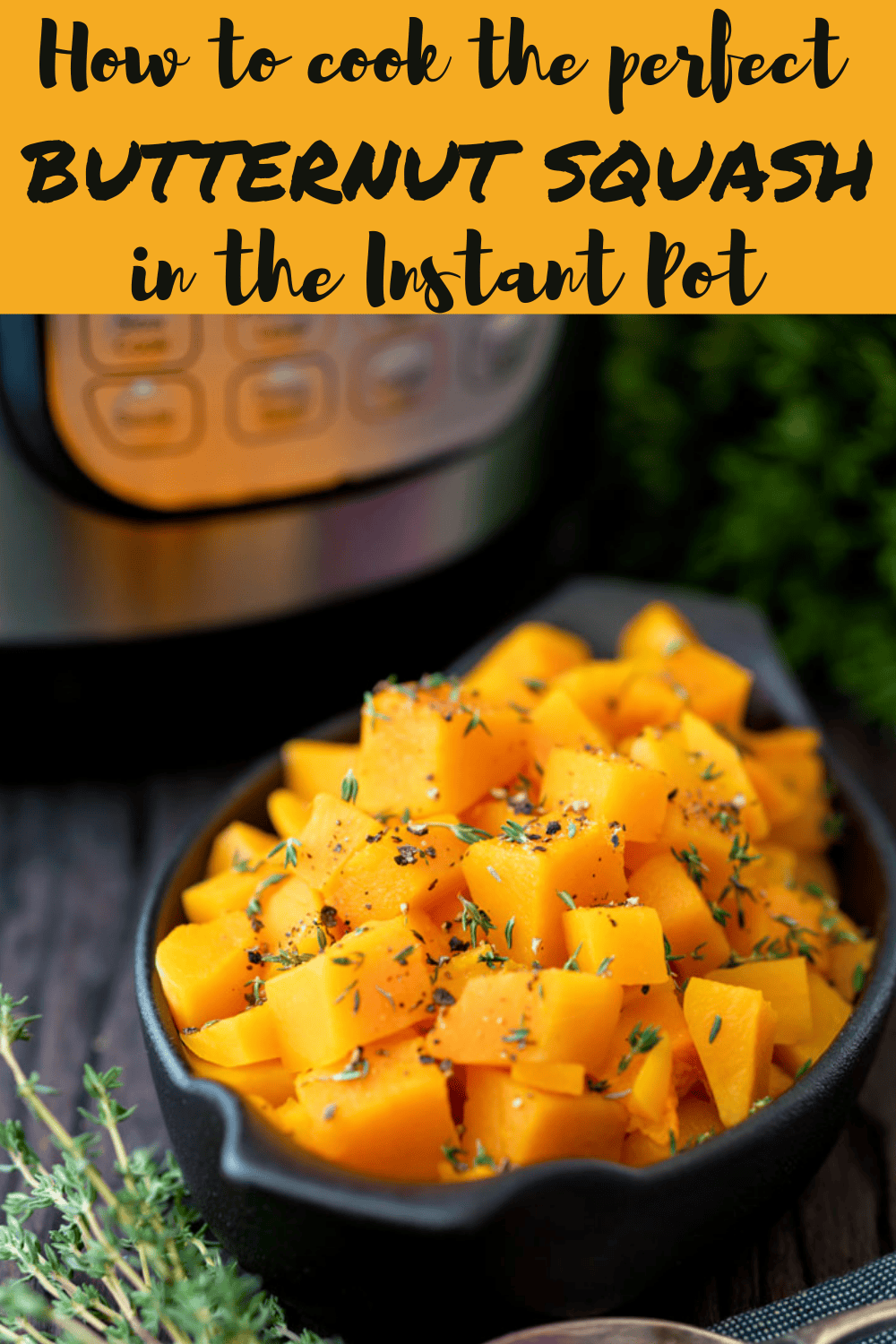 How to cook Butternut Squash in Instant Pot The Belly Rules The Mind
