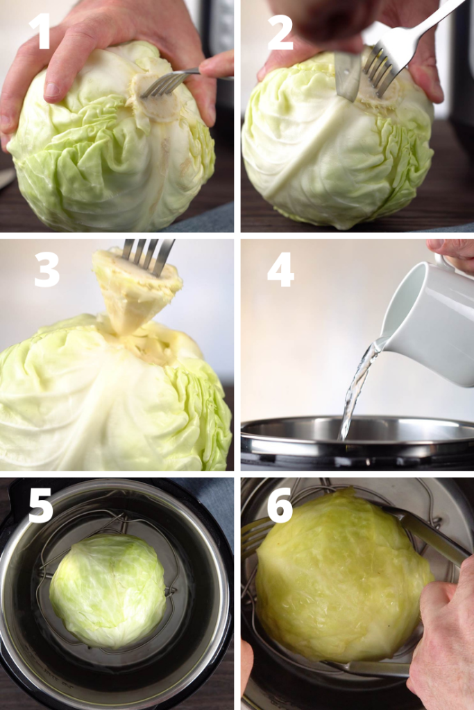 steps to prepare cabbage for cabbge rolls