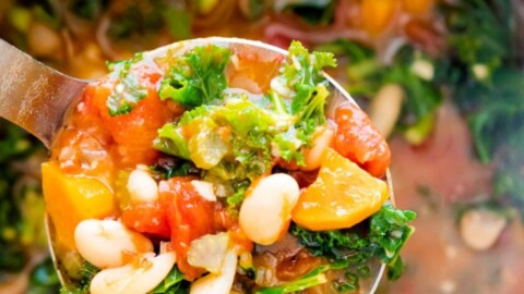 white bean soup / tuscan white bean soup / instant pot white bean soup