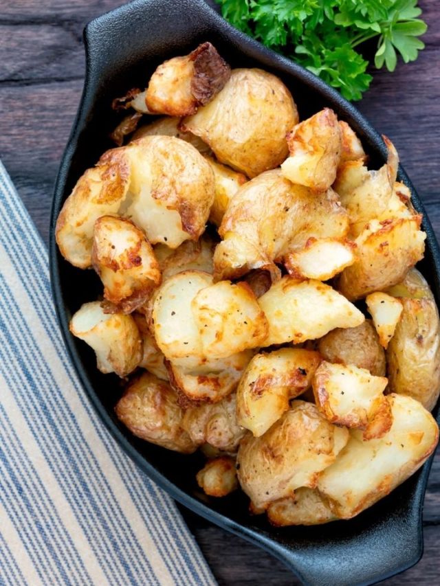 Crispy Smashed Potatoes