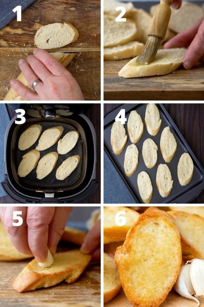 Crostini Bread Recipe , Toasted crostini