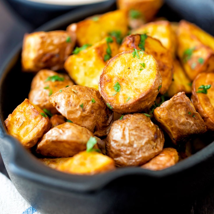 Air Fryer Baby Finger Potatoes Recipe