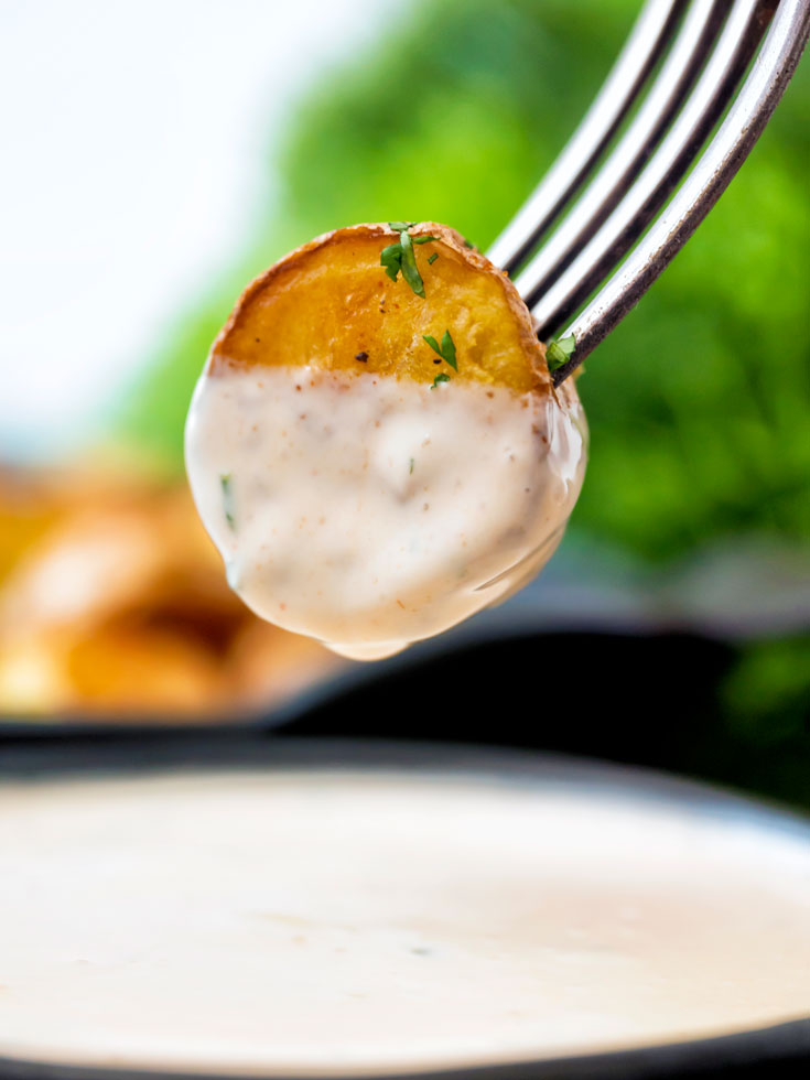 Roasted Air Fryer Baby Potatoes