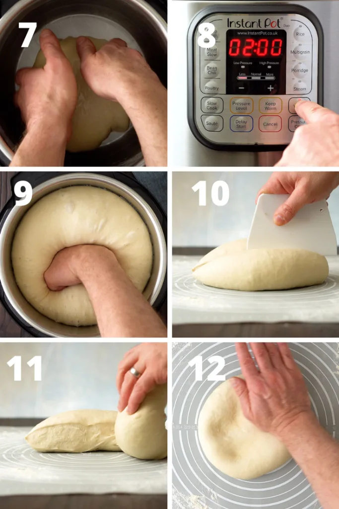 Homemade Italian Bread Recipe step by step instructions