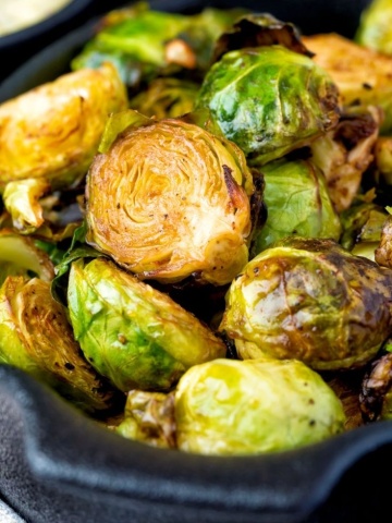 air fryer brussel sprouts