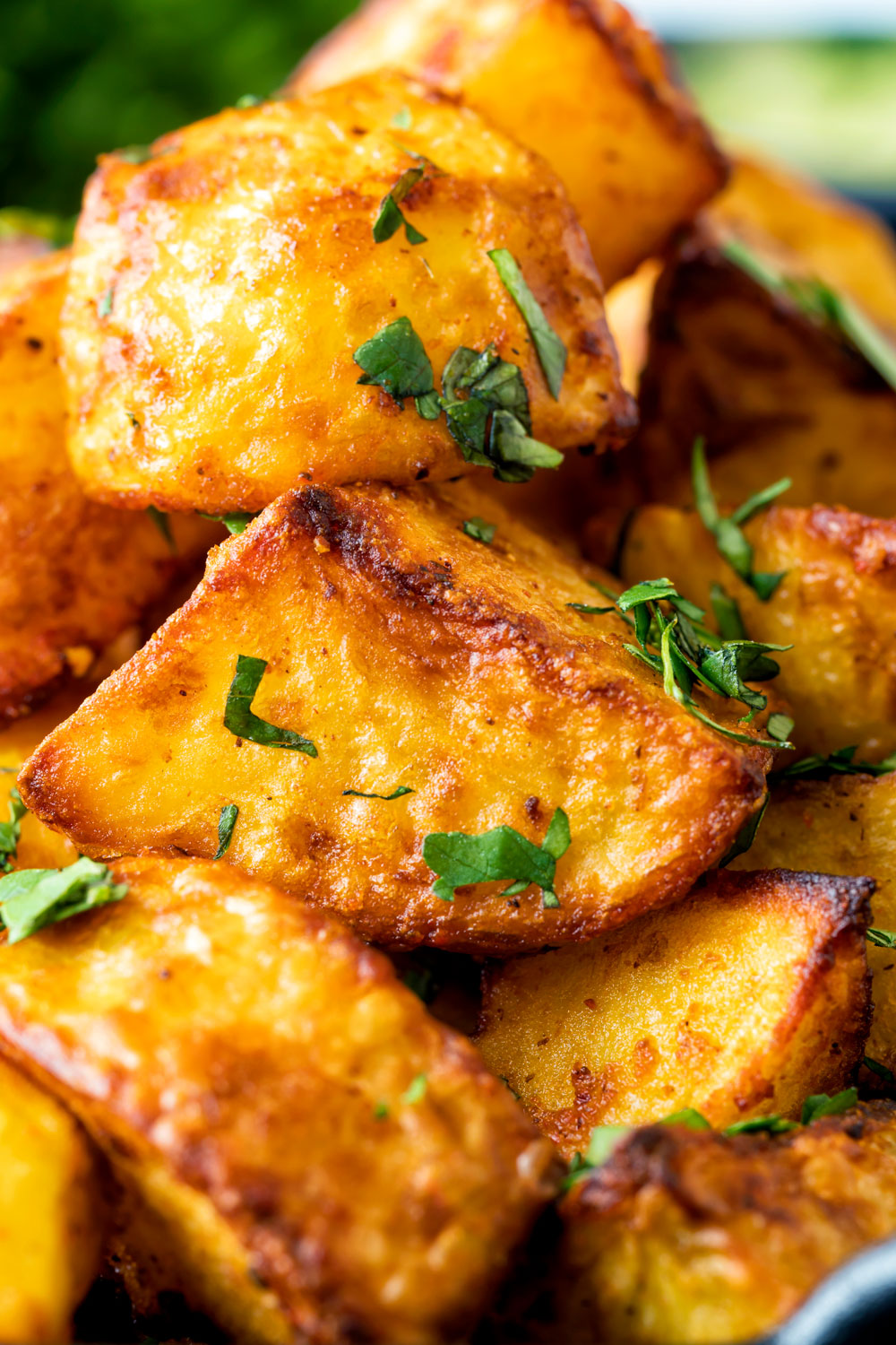 Air Fryer Breakfast Potatoes - The Belly Rules The Mind