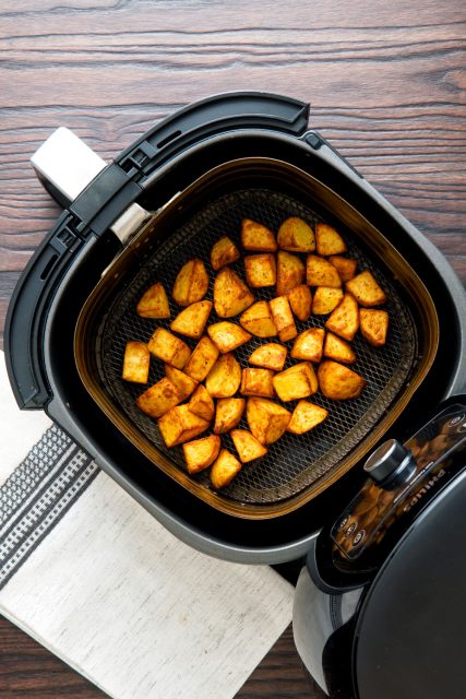 Air Fryer Breakfast Potatoes - The Belly Rules The Mind