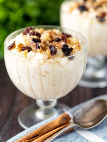 Arroz con leche / Mexican rice pudding / Spanish rice pudding