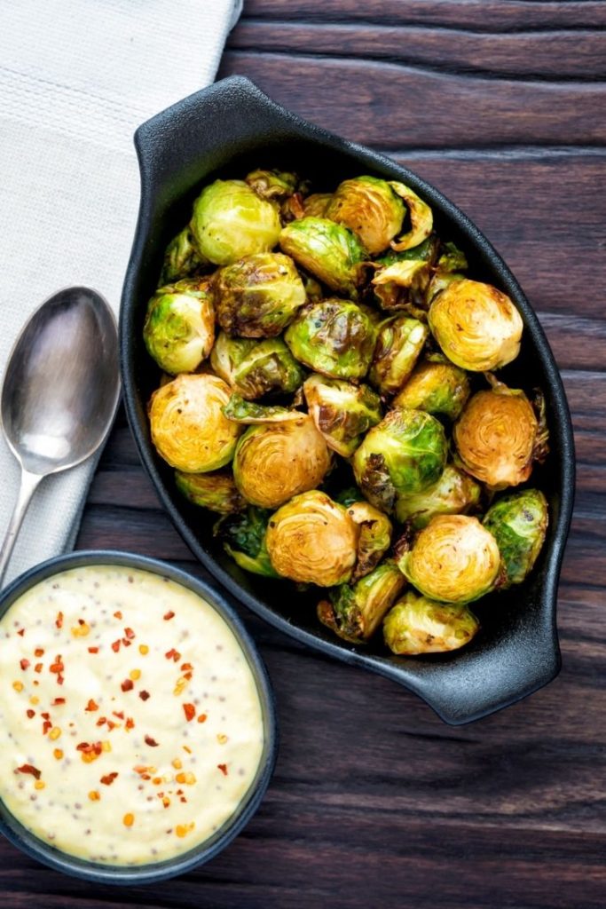 air fryer brussel sprouts 