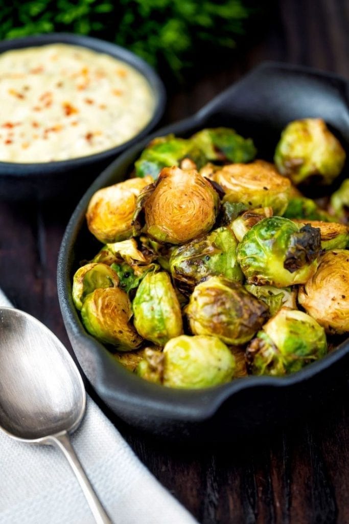 air fryer brussel sprouts