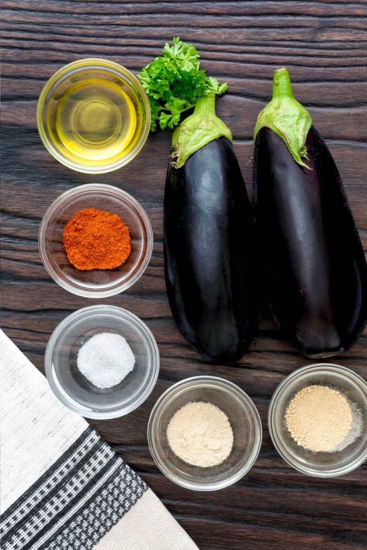 Crispy Air Fryer Eggplant Fries (Video Recipe)