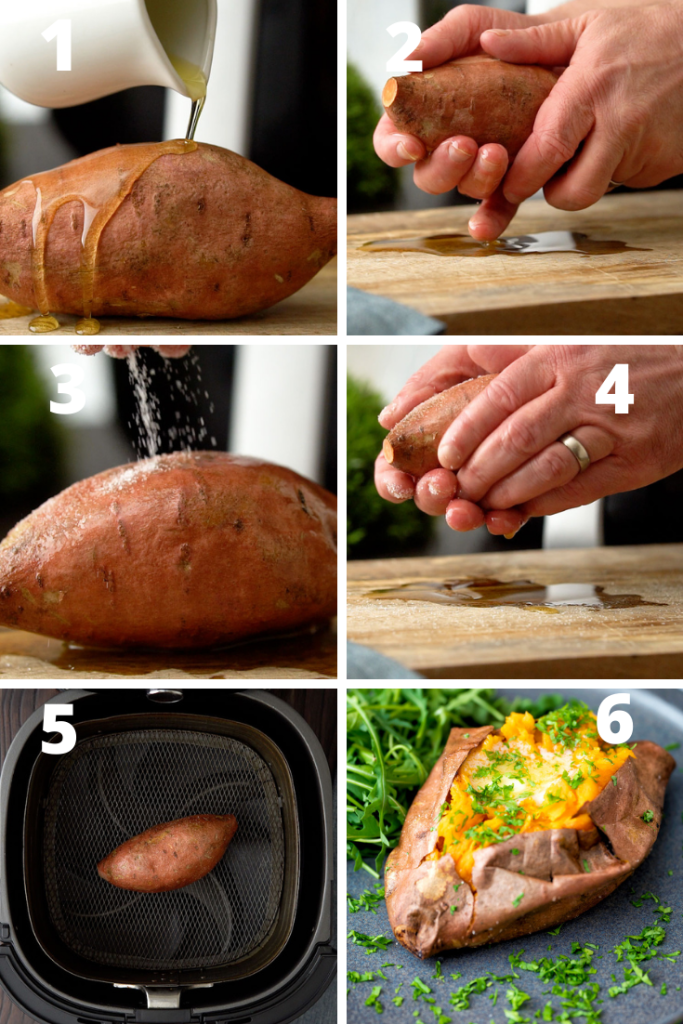 how to cook a sweet potato step by step recipe t