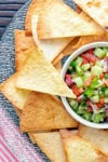 tortilla chips , air fryer tortilla chips
