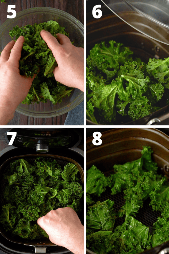 How to make Kale Chips (Air Fryer & Oven) The Belly Rules The Mind