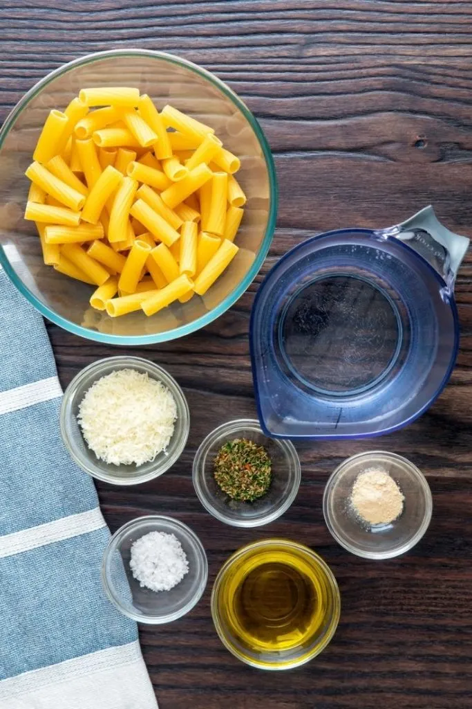 pasta chips , air fryer pasta chips
