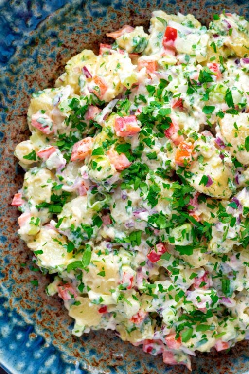 Instant Pot Red Potato Salad The Belly Rules The Mind