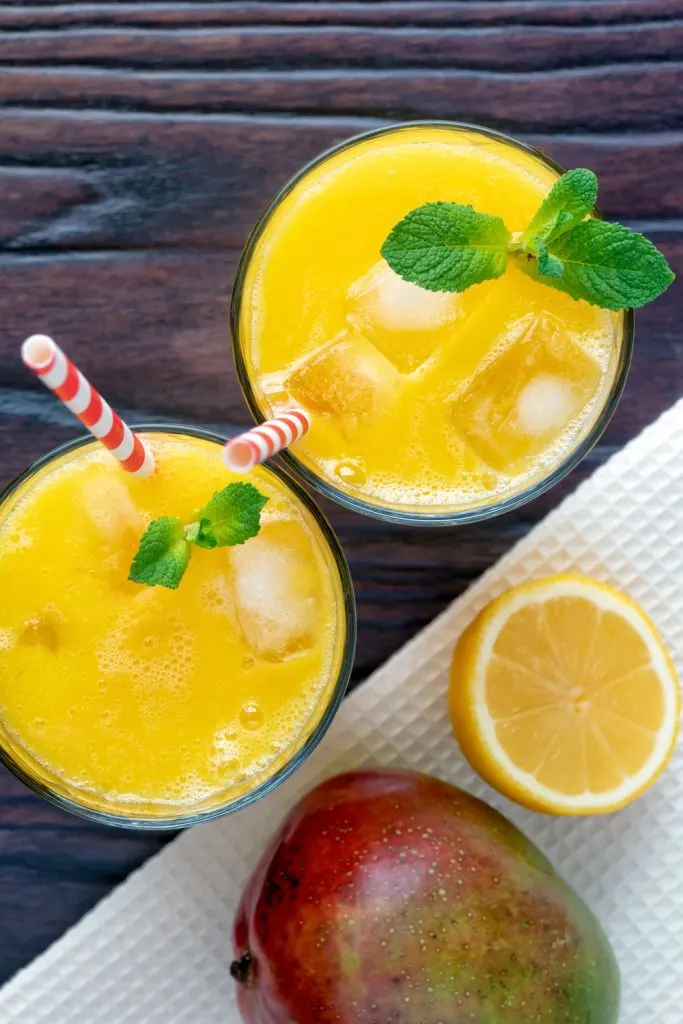 how to make fresh mango juice recipe