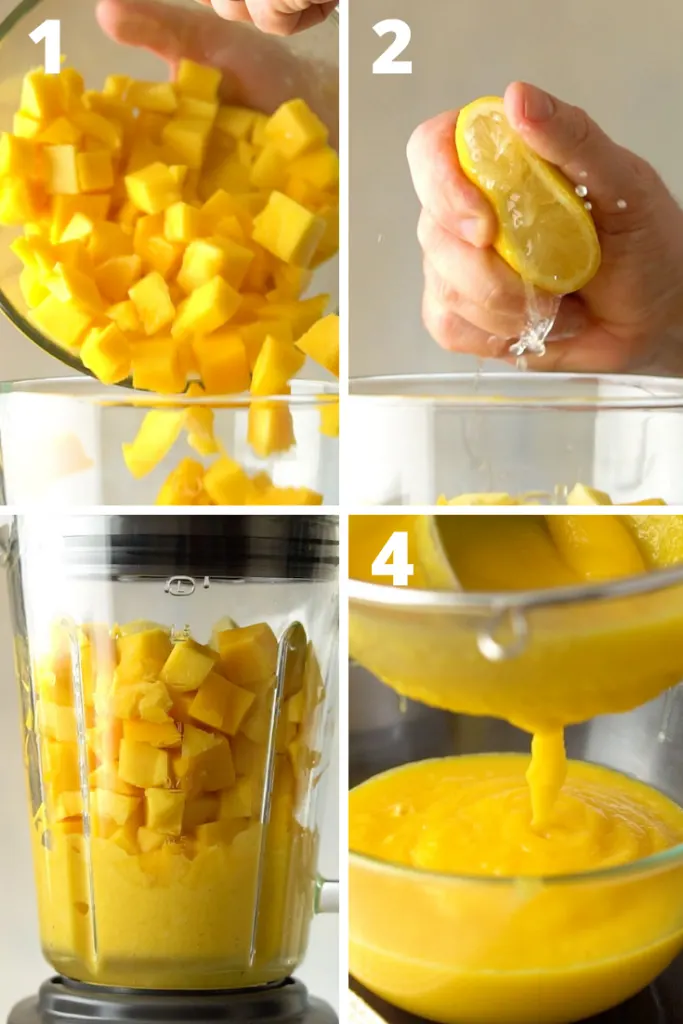 how to make fresh mango juice recipe