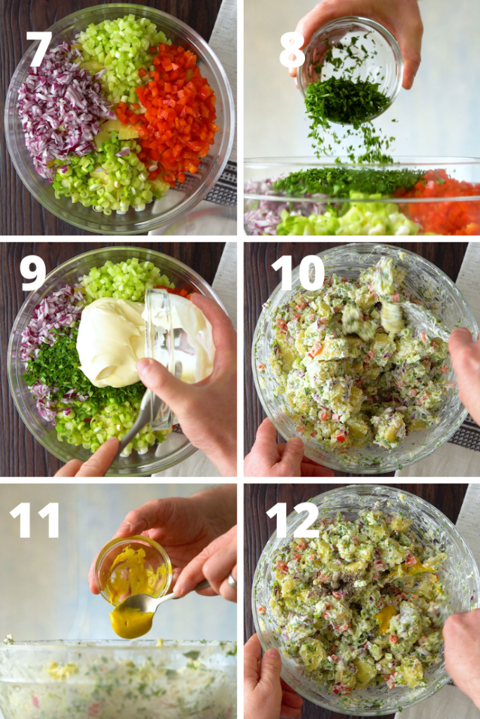 Red potato salad recipe