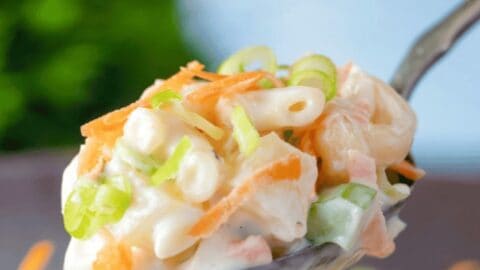 Hawaiian Macaroni salad, Hawaiian pasta salad
