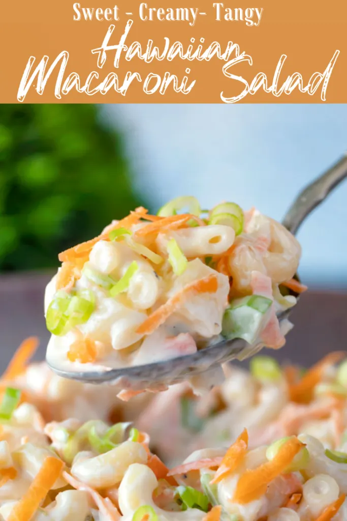 Hawaiian Macaroni salad, Hawaiian pasta salad