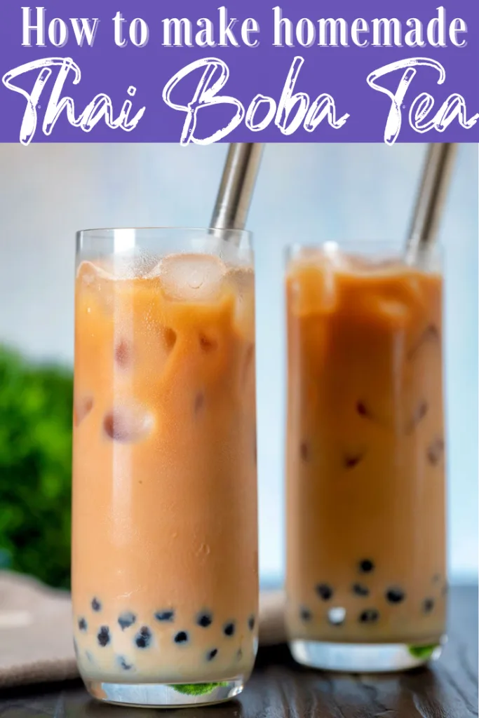 thai milk tea boba