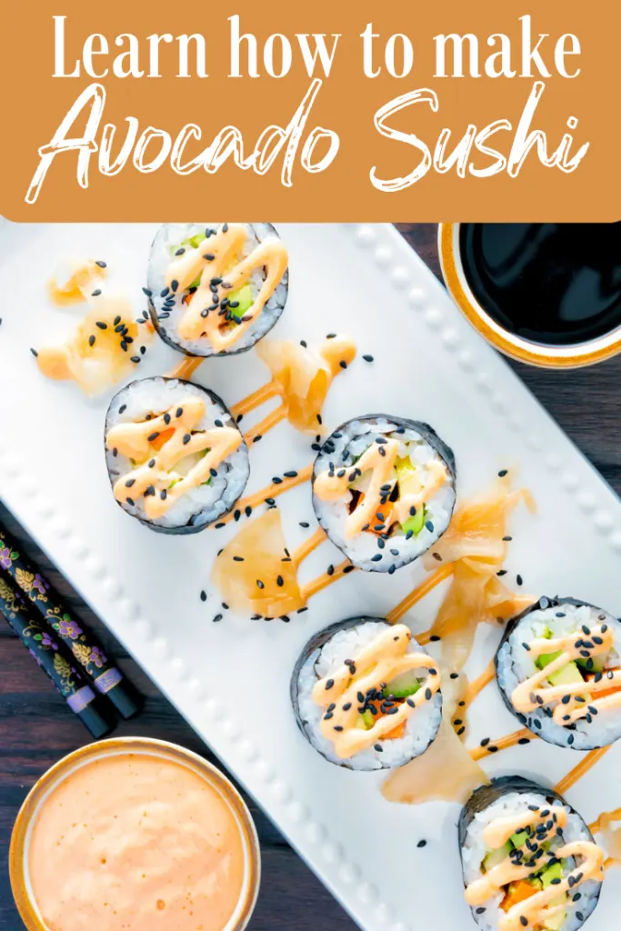 Avocado Sushi Rolls » Kay's Clean Eats