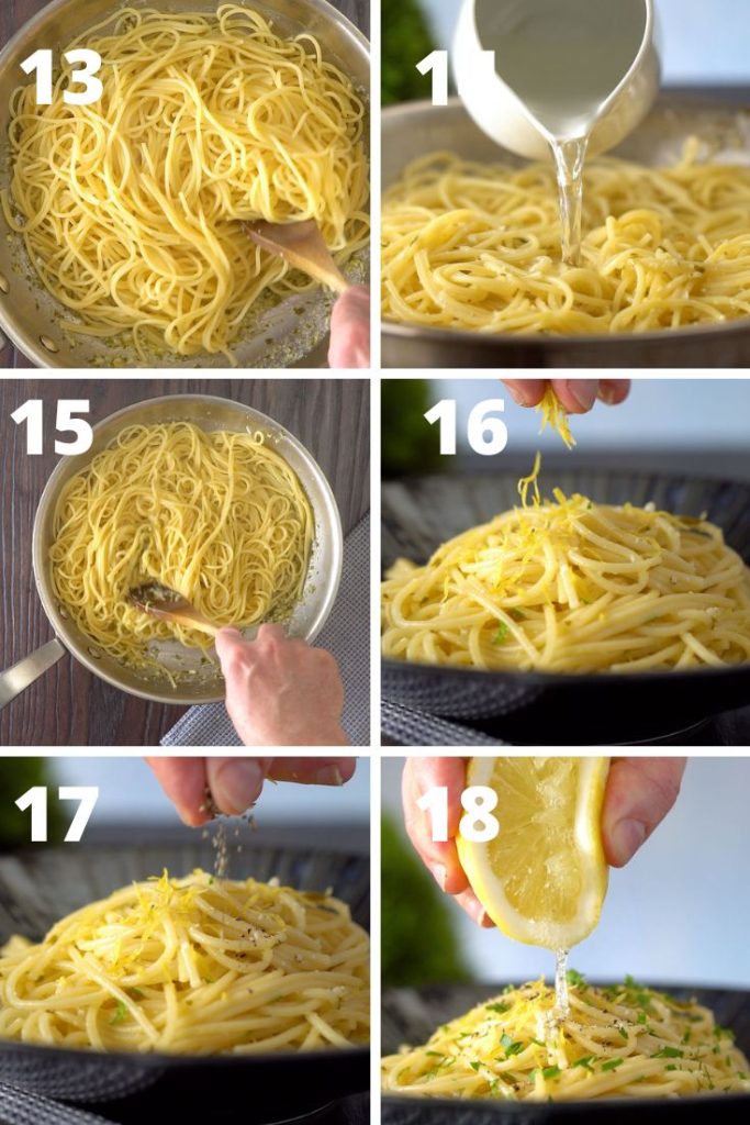 lemon garlic pasta, lemon pasta ,Pasta al Limone