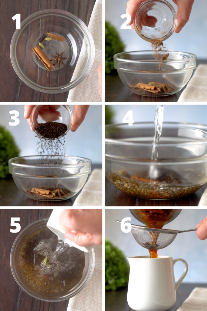 How to make thai ice tea step by step recipe instructions