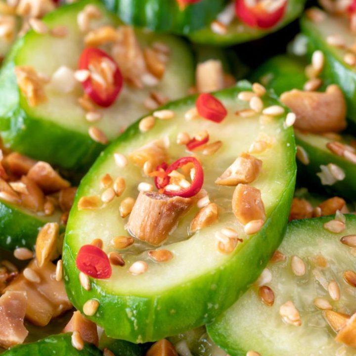 Asian cucumber salad