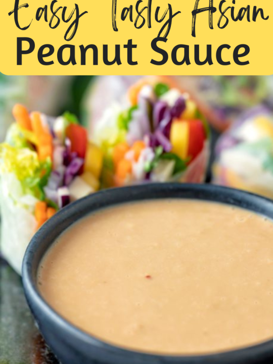 easy thai peanut sauce