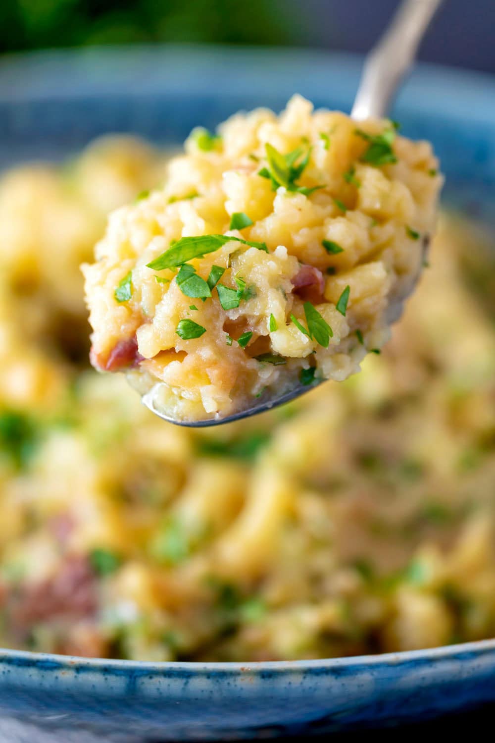 Mashed red potatoes - The Belly Rules The Mind