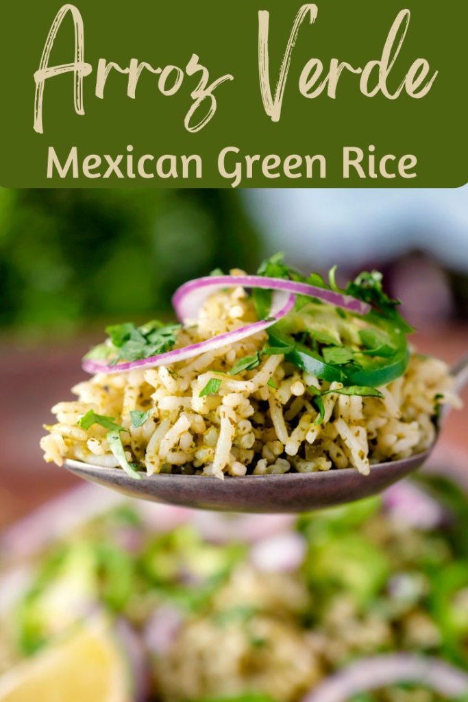 Arroz Verde , Mexican green rice