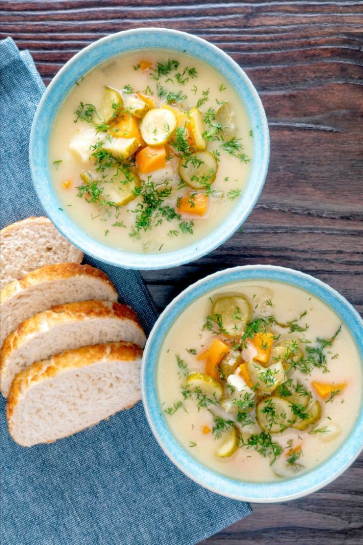 Polish Creamy Dill Pickle Soup Recipe ? | TheBellyRulesTheMind