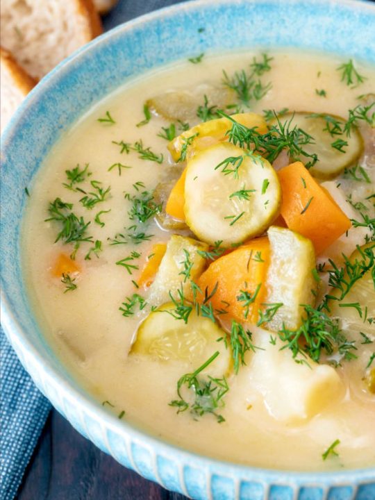 dill pickle soup