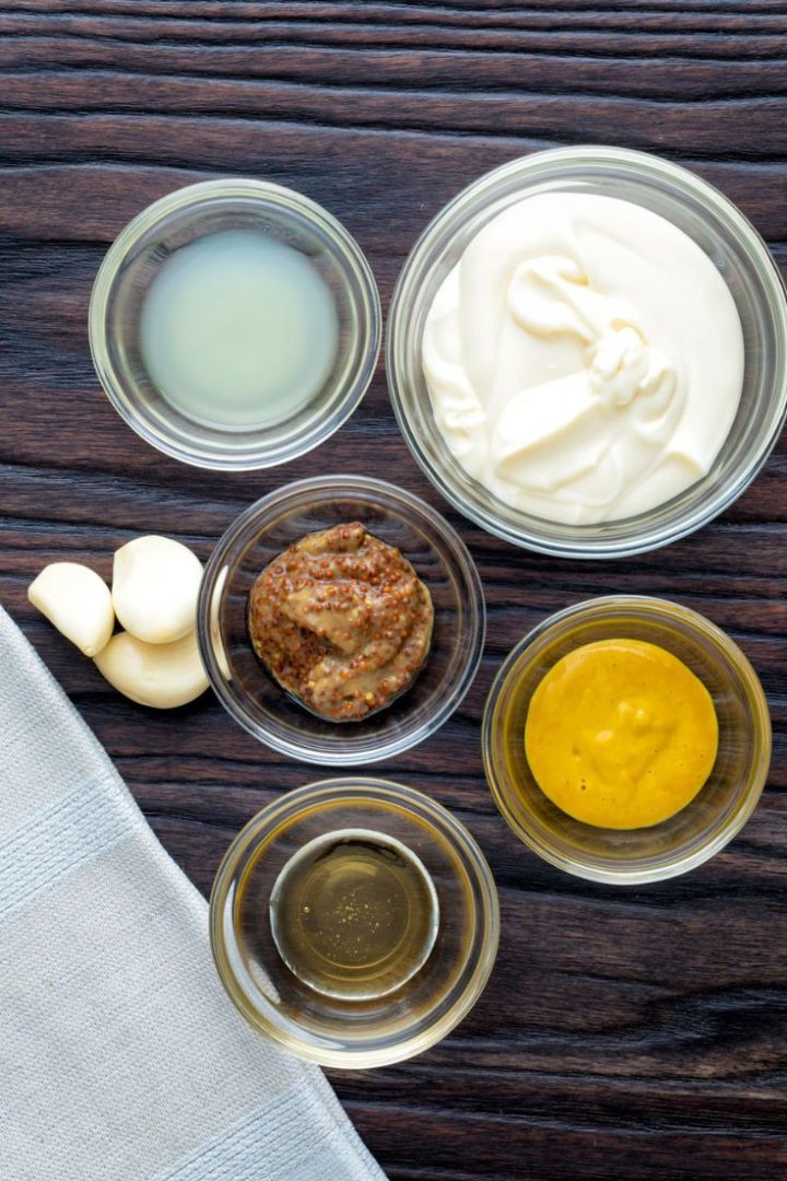 Spicy Mustard Aioli Sauce - The Belly Rules The Mind