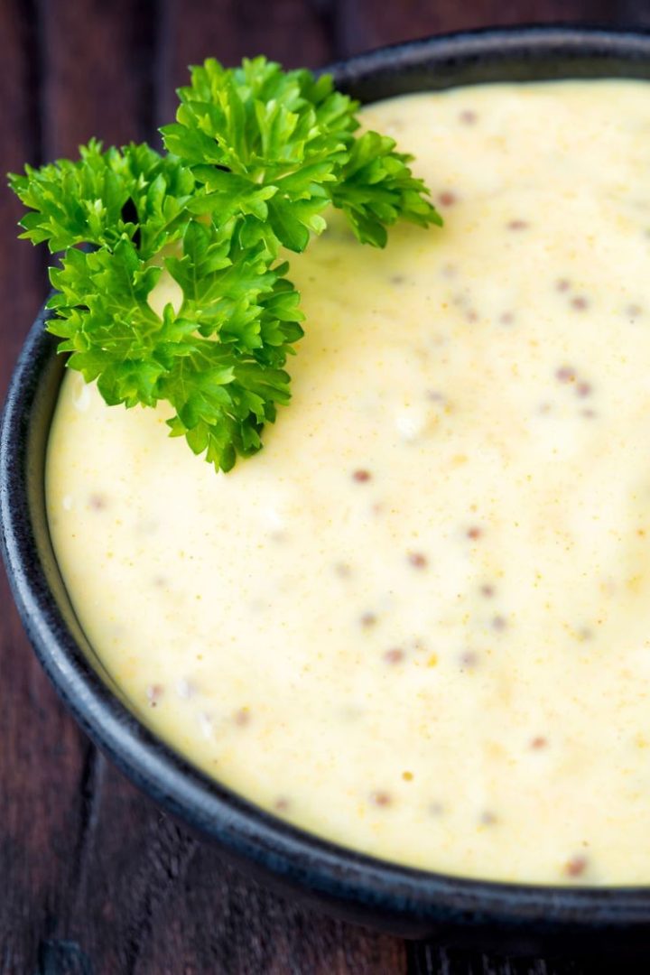 Spicy Mustard Aioli Sauce - The Belly Rules The Mind