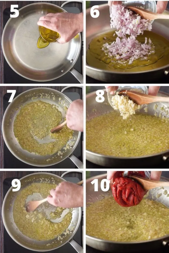 Gigi Hadid pasta step by step instructions 