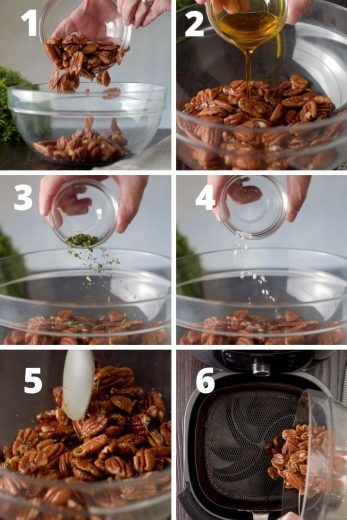 Crunchy Flavorful Roasted Pecans BellyRulesTheMind   Roasted Pecans Step By Step Instructions 1 347x520 