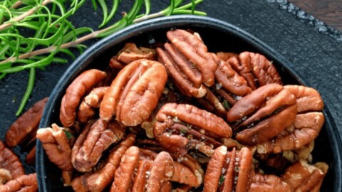 how to roast pecans, air fryer pecans, toasted pecans , how to roast pecan