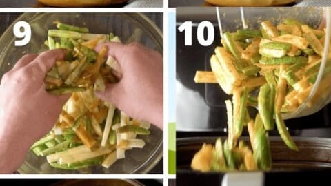 air fryer tindora sabji steps 10 minute Air Fryer Tindora Sabji