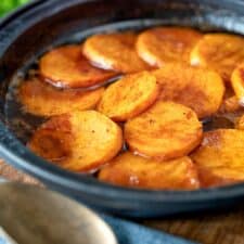 Air Fryer Candied Yams in 10 minutes