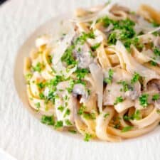 Creamy Mushroom Pasta in 10 Minutes