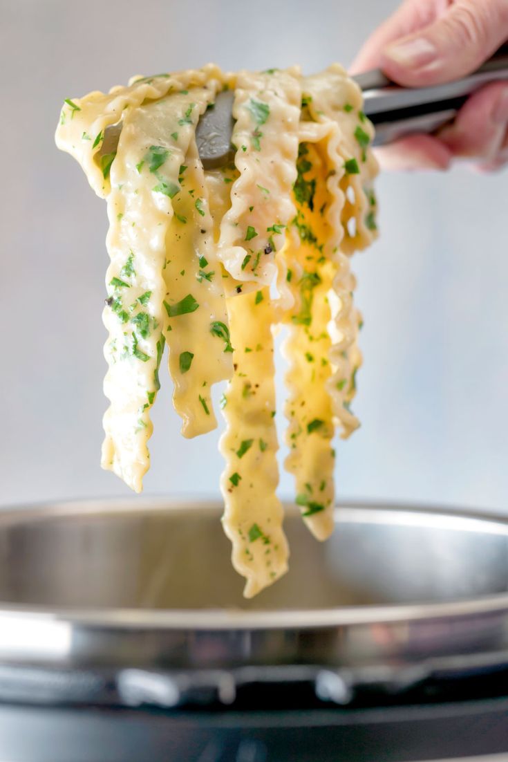 Instant pot Buttered noodles